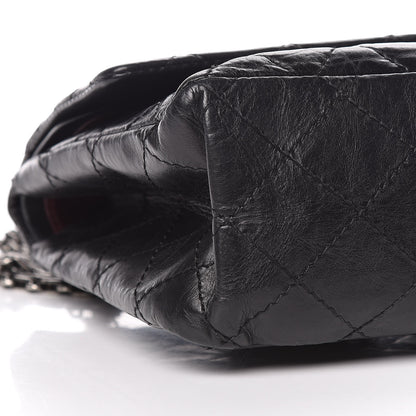 Chanel Aged Calfskin Quilted 2.55 Reissue 226 Flap Black 12 of 13