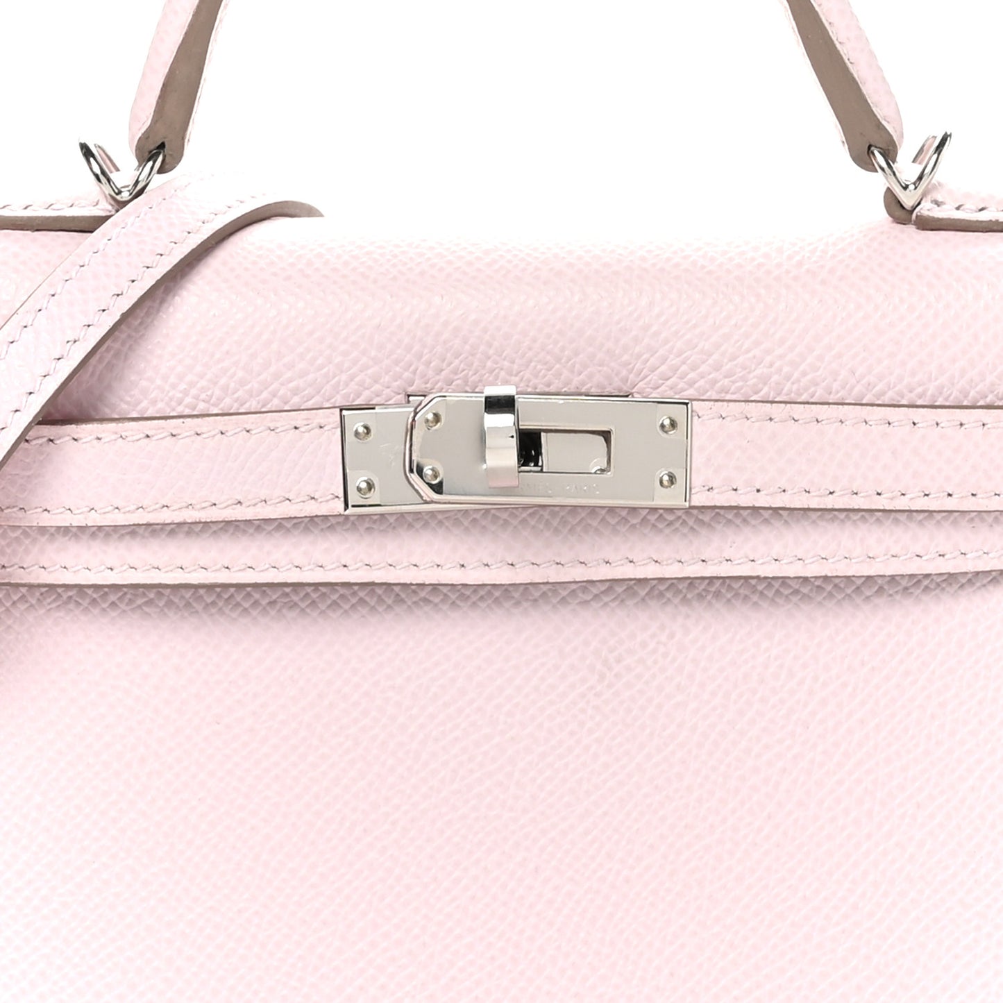 Epsom Mini Kelly Sellier 20 Mauve Pale