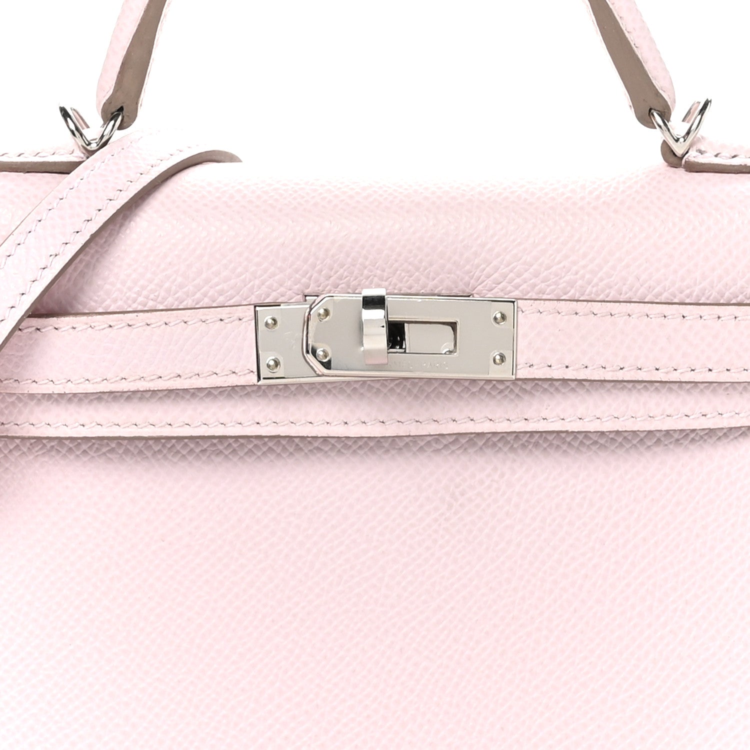 Hermes Epsom Mini Kelly Sellier 20 Mauve Pale 9 of 12