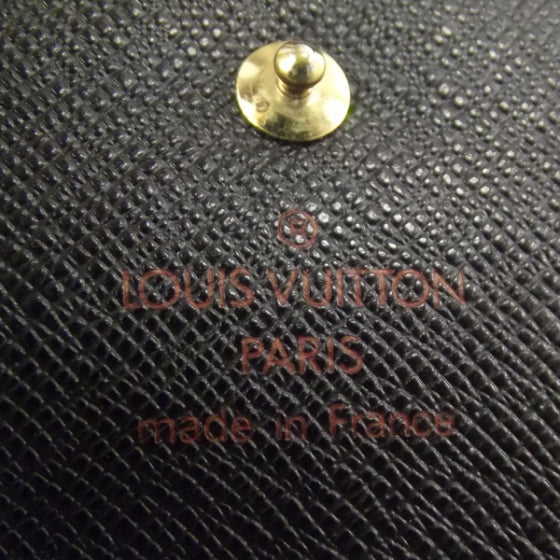Epi Porte Tresor Etui Papiers Wallet Black