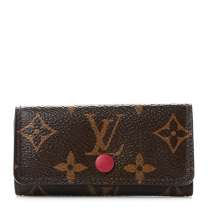 Louis Vuitton Monogram 4 Key Multicles Holder Fuchsia 1 of 6
