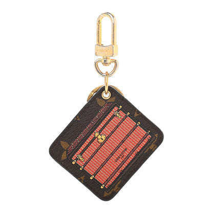 Louis Vuitton Monogram Illustre Trunk Bag Charm Key Ring 1 of 3