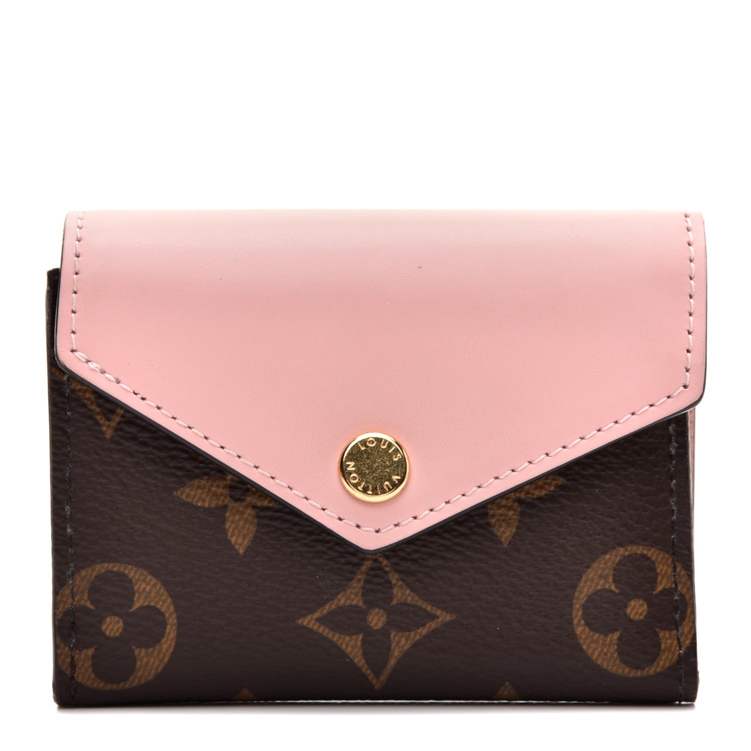 Louis Vuitton Monogram Zoe Wallet Rose Ballerine 1 of 8