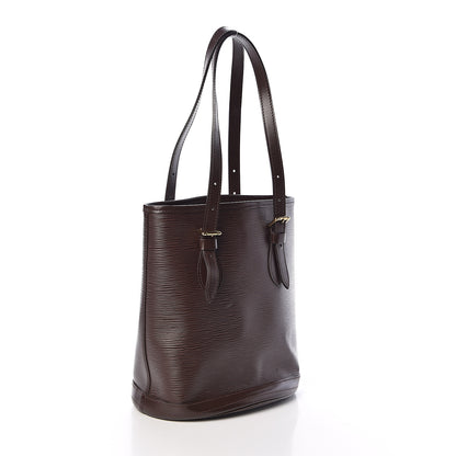 Louis Vuitton Epi Petit Bucket 23 Moka 4 of 10
