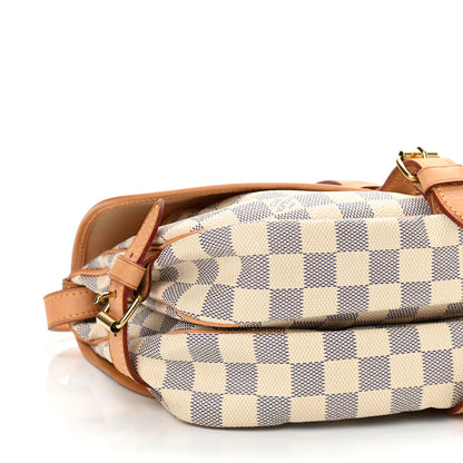 Louis Vuitton Damier Azur Saumur MM 9 of 11
