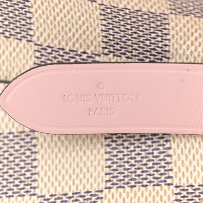 Louis Vuitton Damier Azur Neonoe MM Eau De Rose 6 of 9