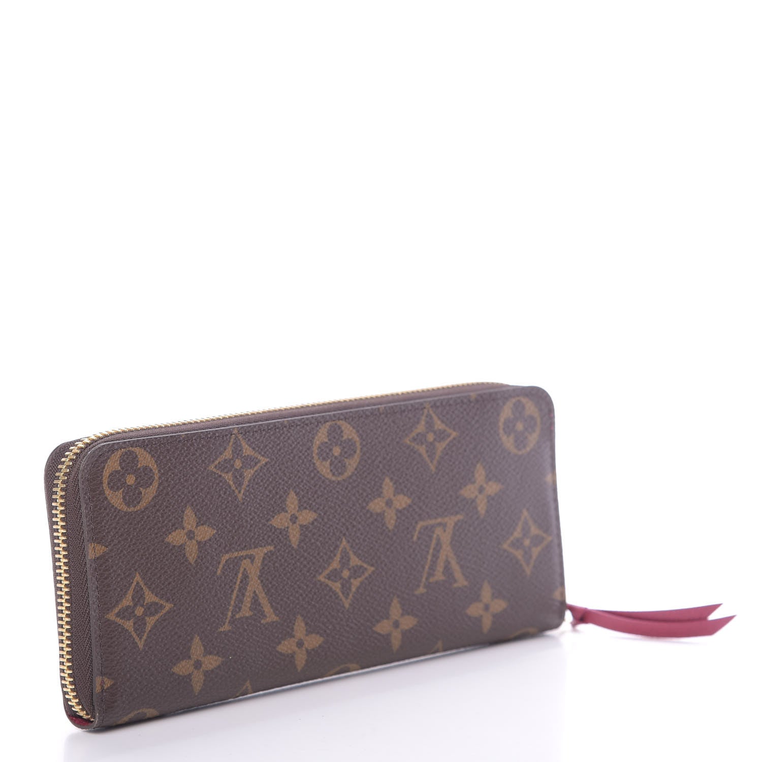 Louis Vuitton Monogram Clemence Wallet Fuchsia 3 of 8