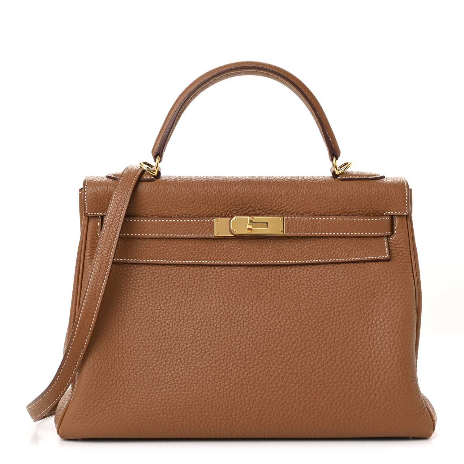 Hermes Togo Kelly Retourne 32 Gold 1 of 25