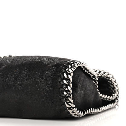 Stella McCartney Shaggy Deer Falabella Fold Over Tote Black 9 of 9