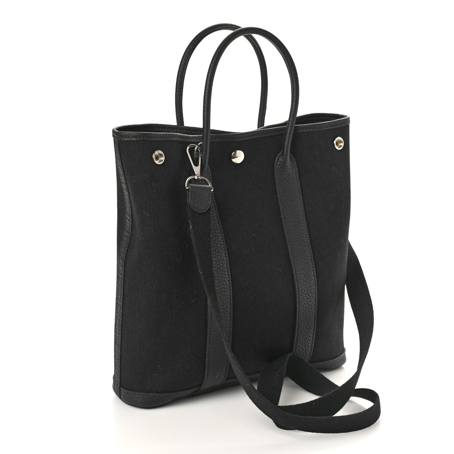 Hermes Military Toile Negonda Garden File 28 Black 4 of 9