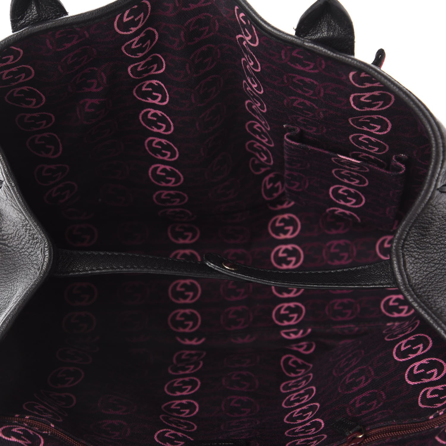 Gucci Calfskin Medium Princy Tote Black 5 of 12
