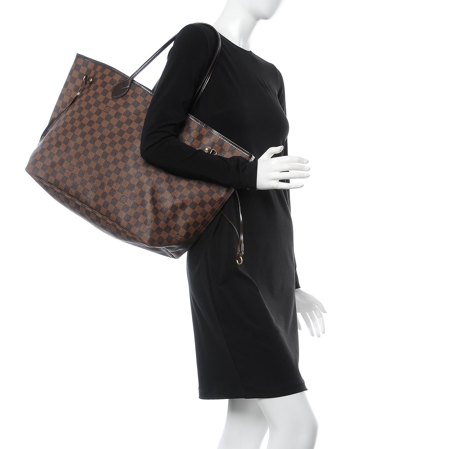 Louis Vuitton Damier Ebene Neverfull GM 2 of 13