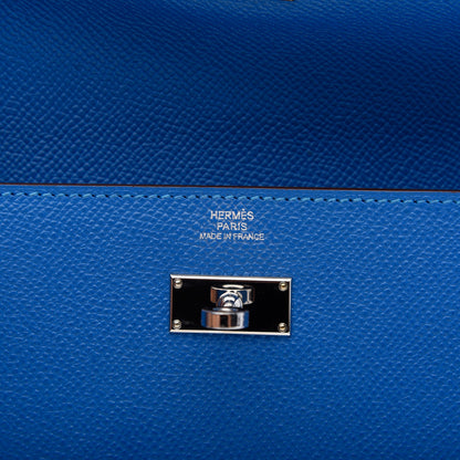 Hermes Epsom Kelly Longue Wallet Mykonos 6 of 8
