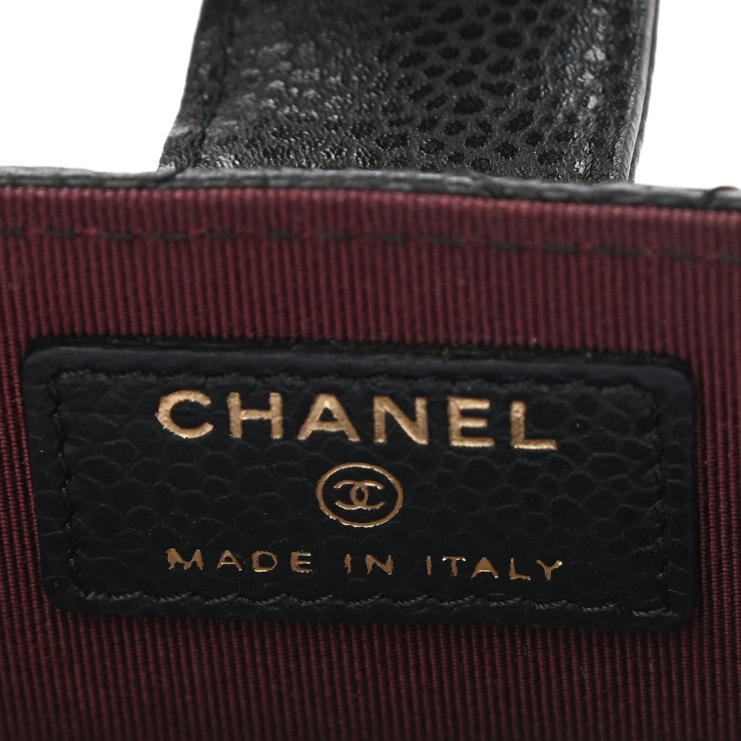 Chanel Caviar Quilted Gusseted Card Holder Black 6 of 8