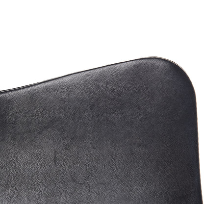 Chanel Lambskin Chevron Quilted Jumbo Double Flap Black 15 of 20