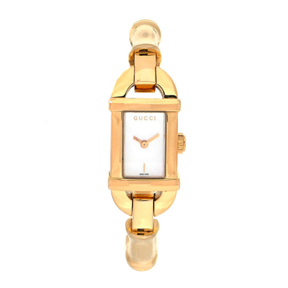 Gucci Stainless Steel 16mm 6800L Bamboo Quartz Watch 1 of 4