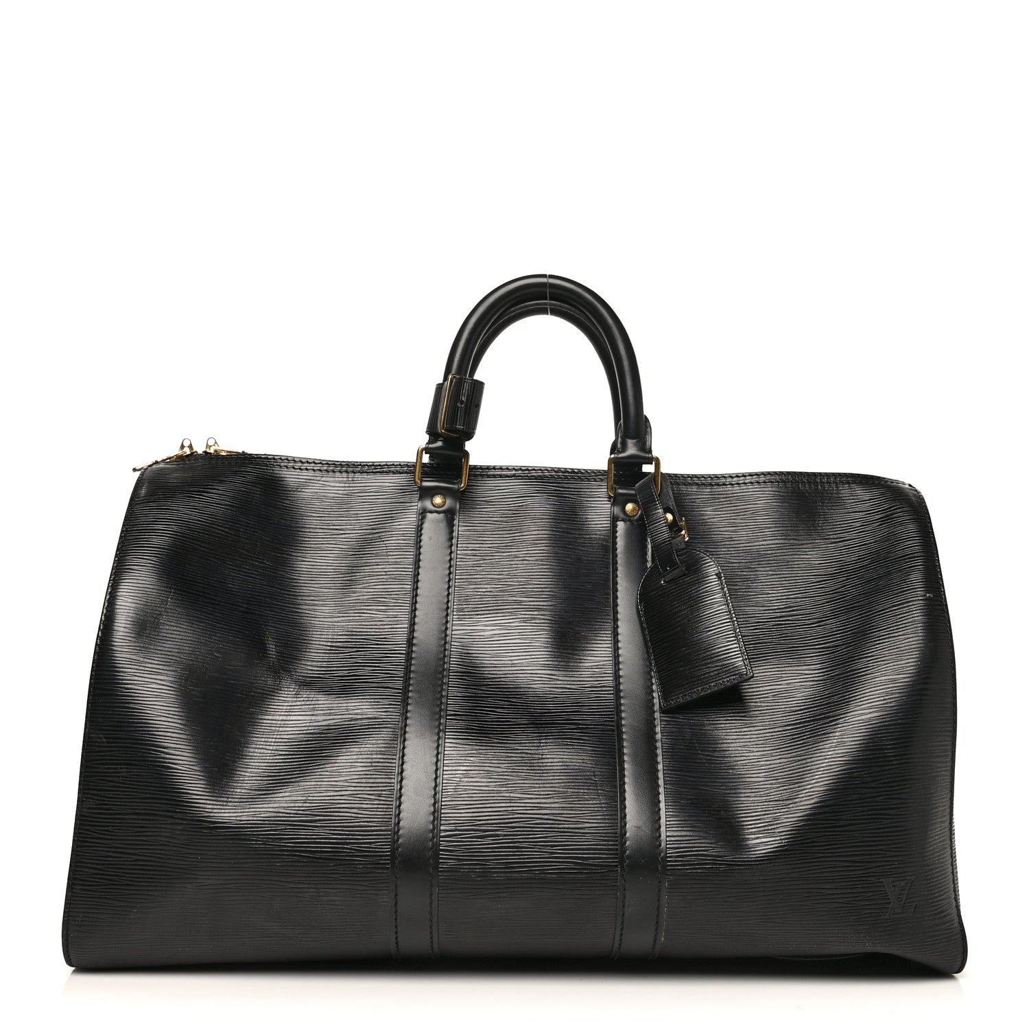 Louis Vuitton Epi Keepall 45 Black 1 of 8