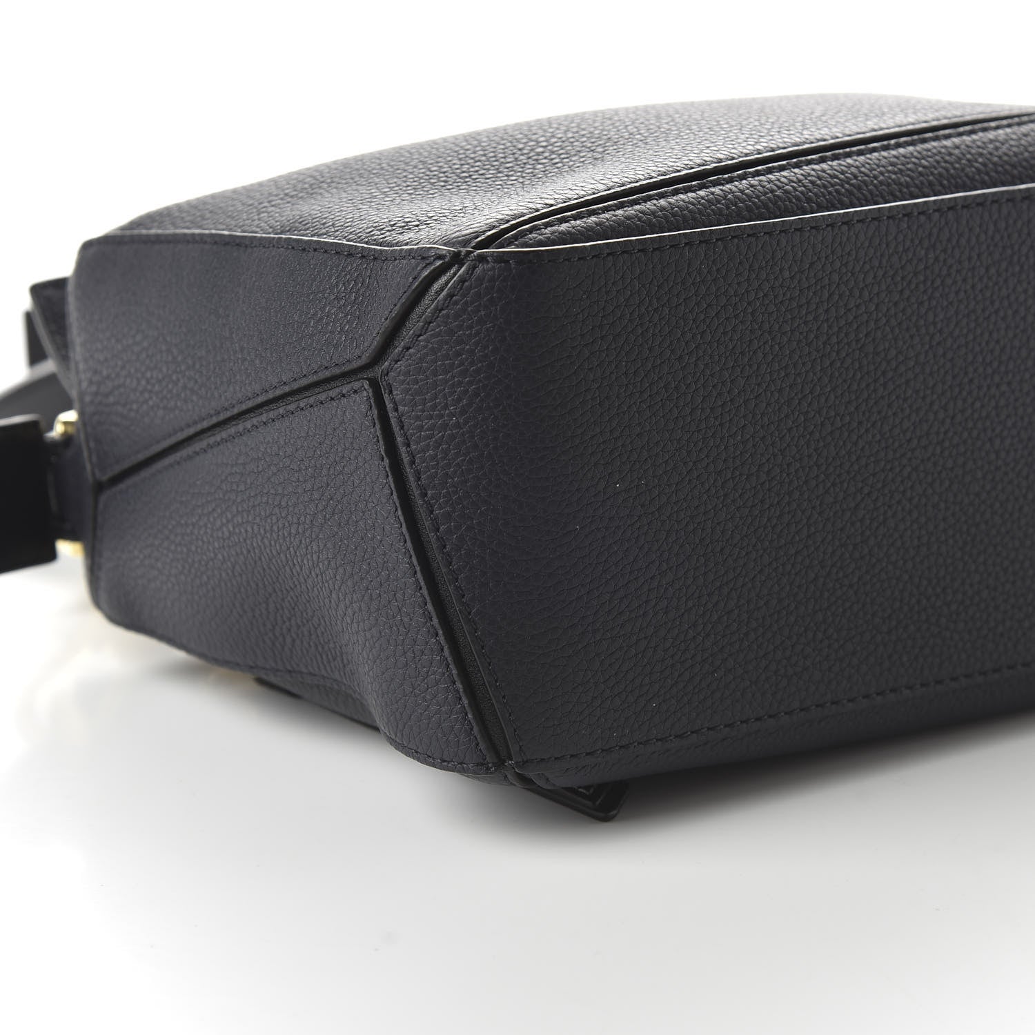 Loewe Calfskin Small Puzzle Bag Midnight Blue Black 10 of 19