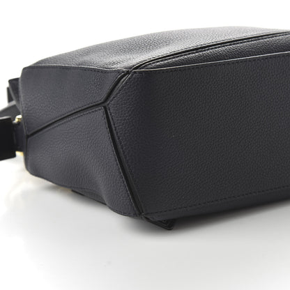 Loewe Calfskin Small Puzzle Bag Midnight Blue Black 10 of 19