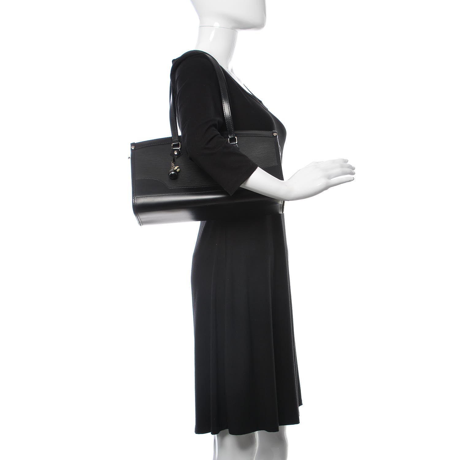 Louis Vuitton Epi Madeleine PM Black 2 of 19