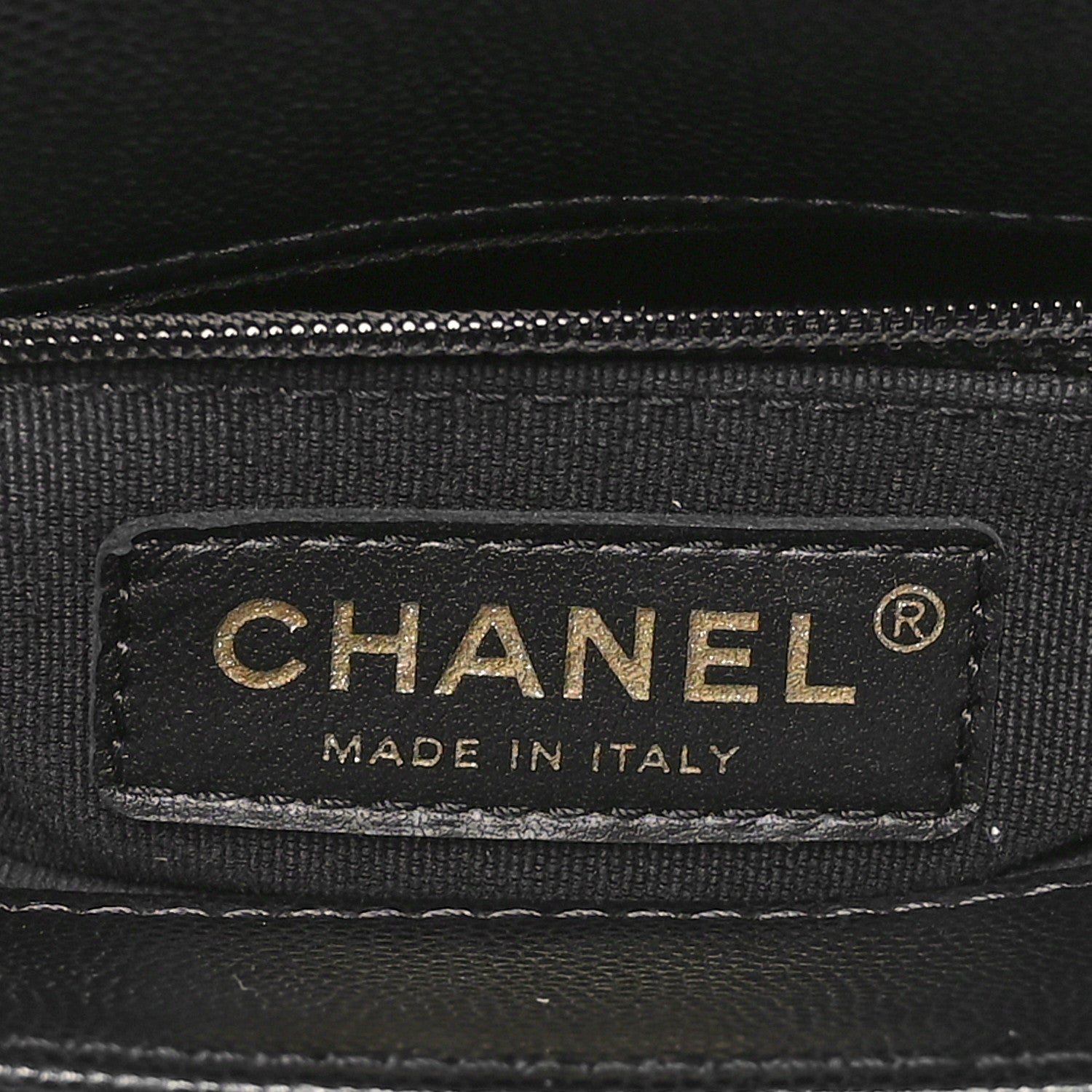 Chanel Shiny Caviar Quilted Mini Flap Black 7 of 10