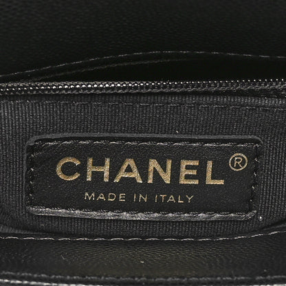 Chanel Shiny Caviar Quilted Mini Flap Black 7 of 10