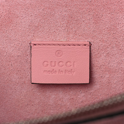Gucci GG Supreme Monogram Suede Crystal Medium Dionysus Shoulder Bag Beige Ebony Light Peonia 6 of 11