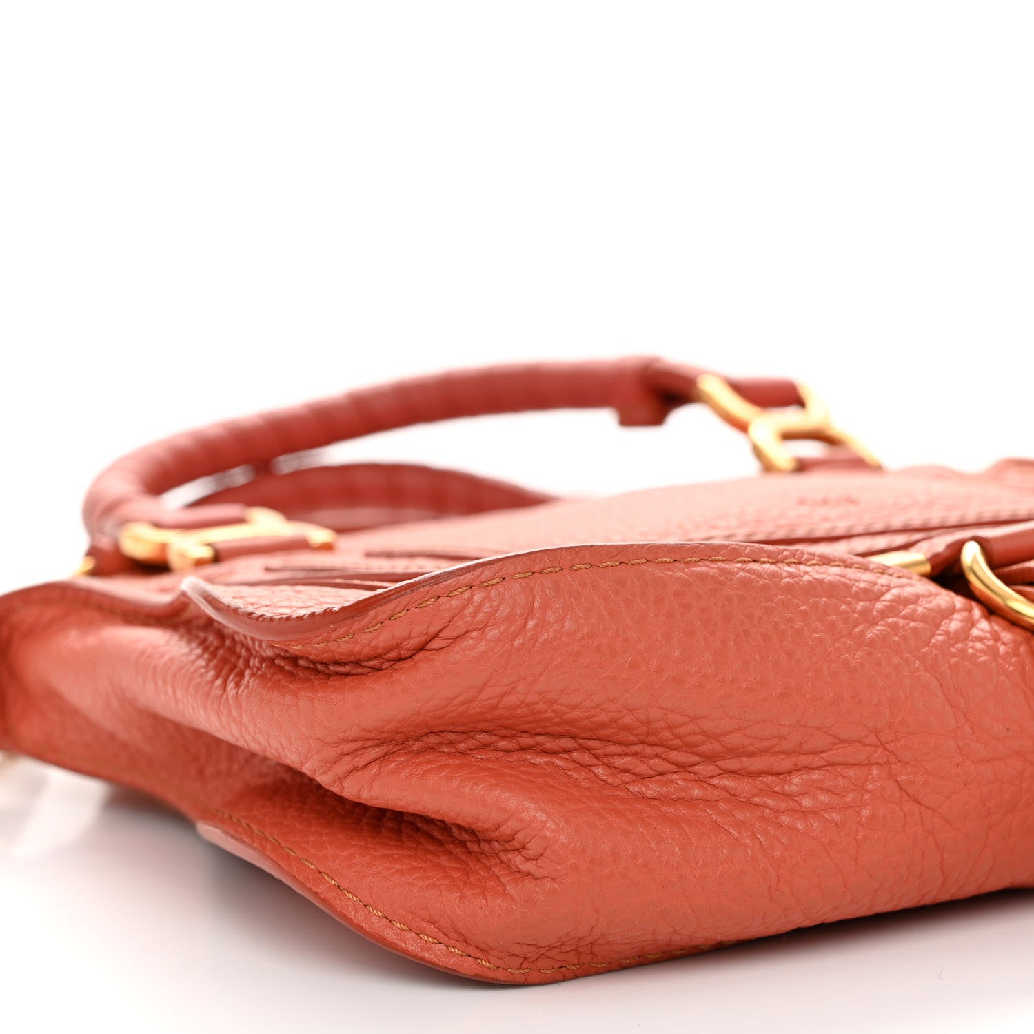 Chloe Calfskin Mini Marcie Satchel Indian Summer 8 of 11