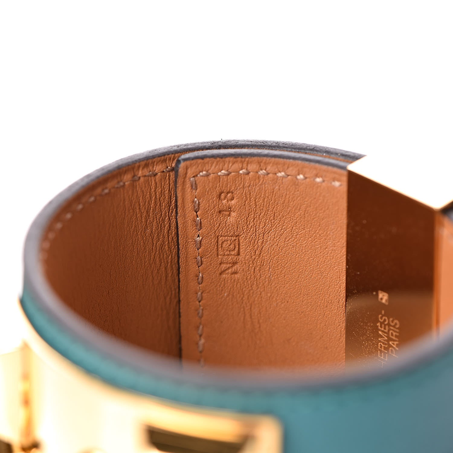 Hermes Swift Collier de Chien CDC Bracelet S Malachite 6 of 8