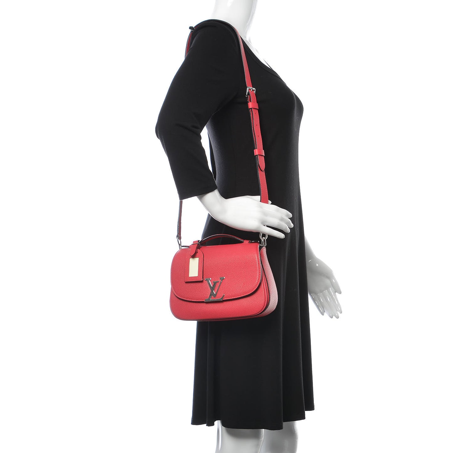 Grained Calfskin Vivienne NM Framboise