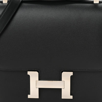 Hermes Madame Calfskin Constance 24 Black 8 of 11