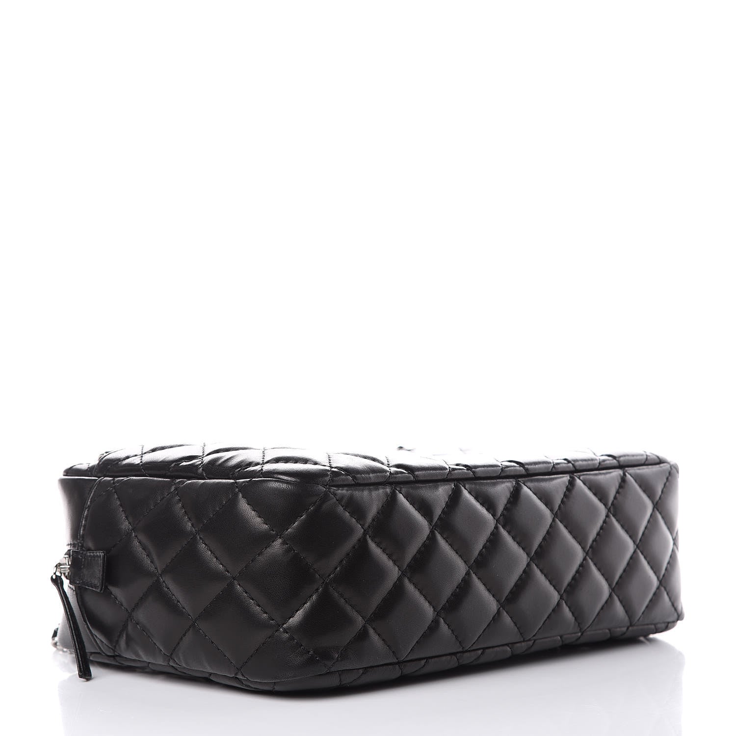 Chanel Lambskin Quilted Medium Camera Case Black 3 of 12
