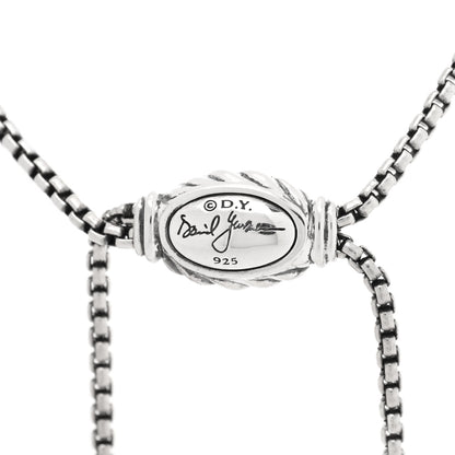 David Yurman Sterling Silver Diamond Starburst Five Station Bracelet 3 of 3