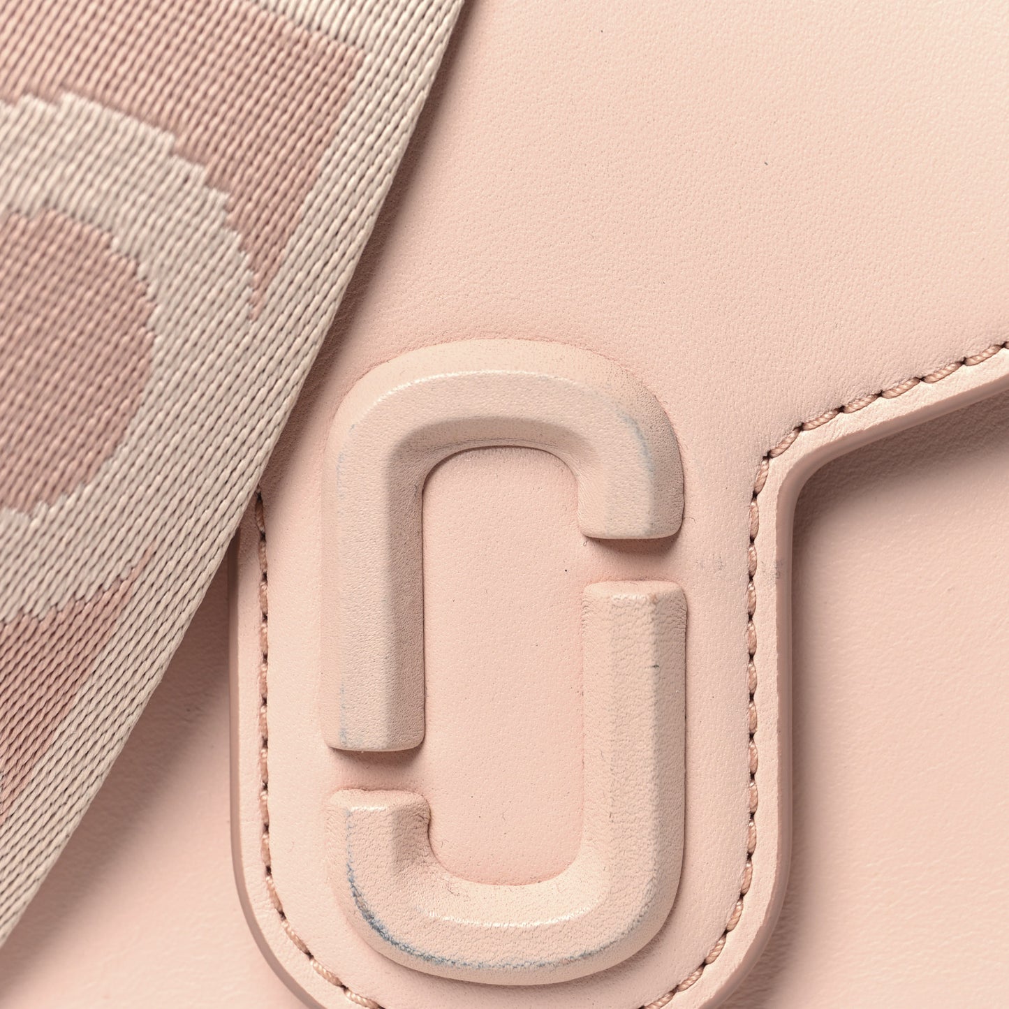 Calfskin Small The Covered J Marc Saddle Bag Rose Dust