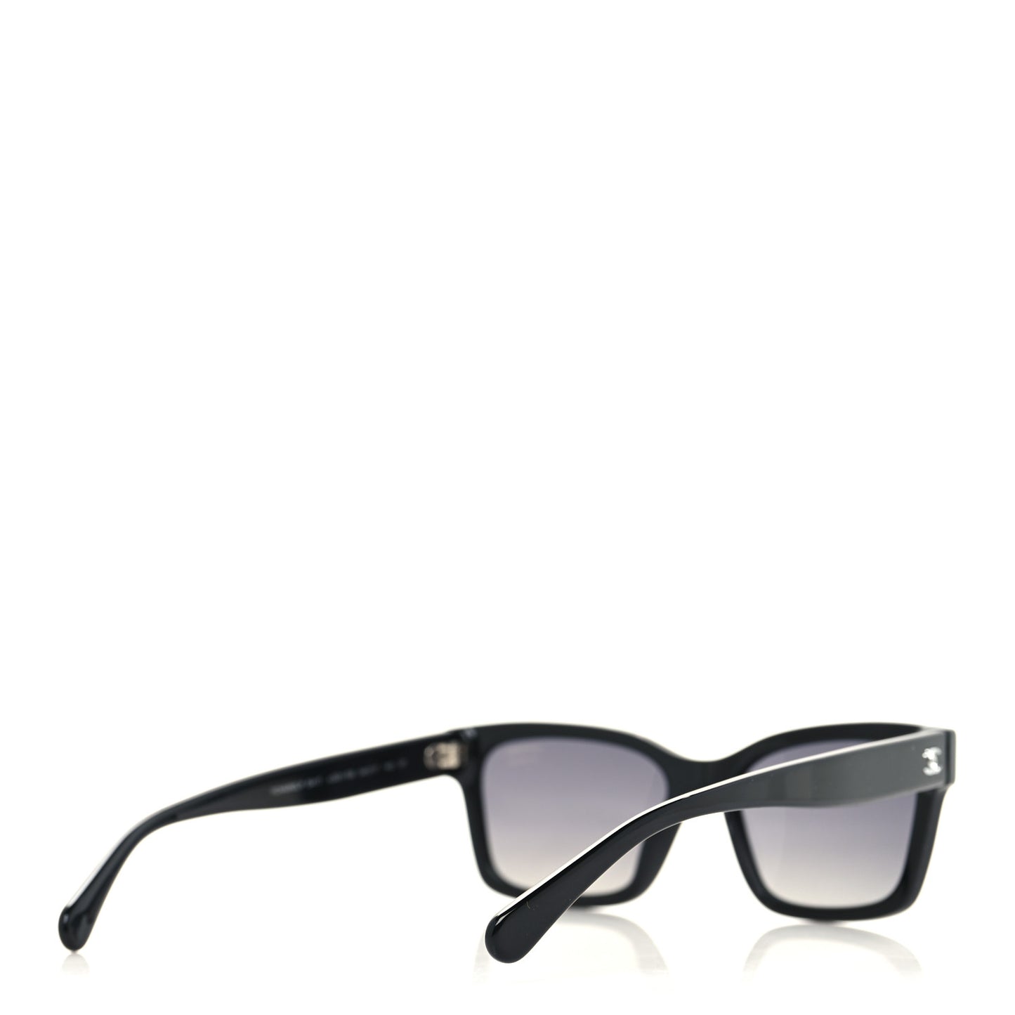 Acetate Polarized Square Sunglasses 5417 Black