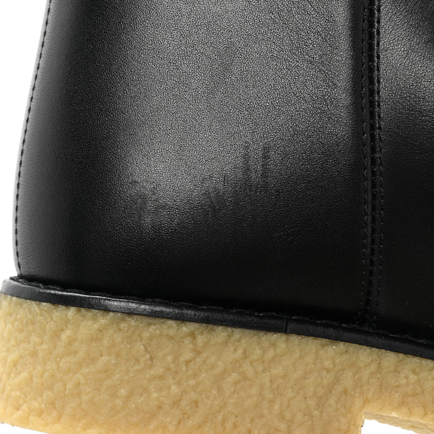 Calfskin Faustine Boots 36 Black