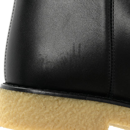 Hermes Calfskin Faustine Boots 36 Black 12 of 12
