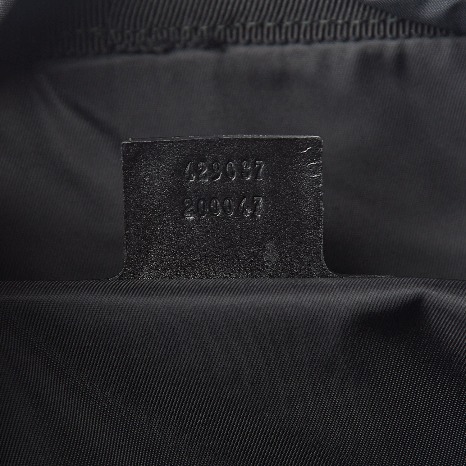 Gucci Techno Canvas Web Double Buckle Backpack Black 6 of 9