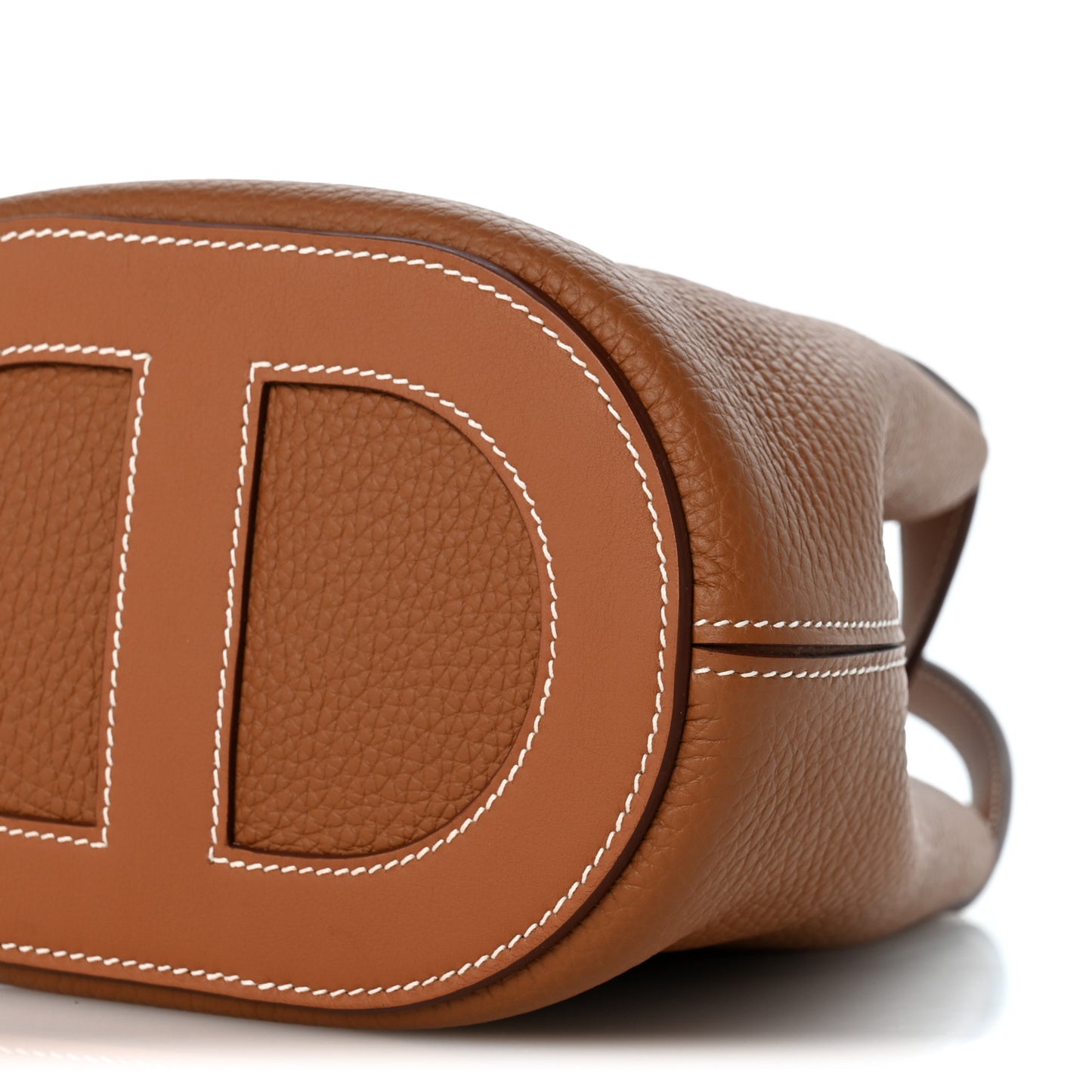 Taurillon Clemence Swift In-The-Loop 18 Bag Gold