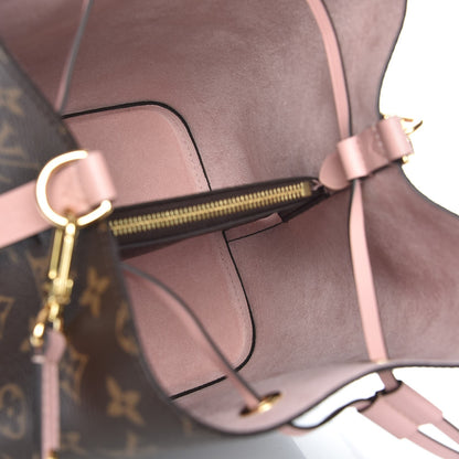 Louis Vuitton Monogram Neonoe MM Rose Poudre 6 of 15