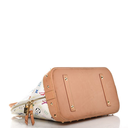 Louis Vuitton Monogram Multicolor Alma GM White 4 of 13