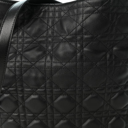 Christian Dior Calfskin Cannage Small Toujours Hobo Black 8 of 10