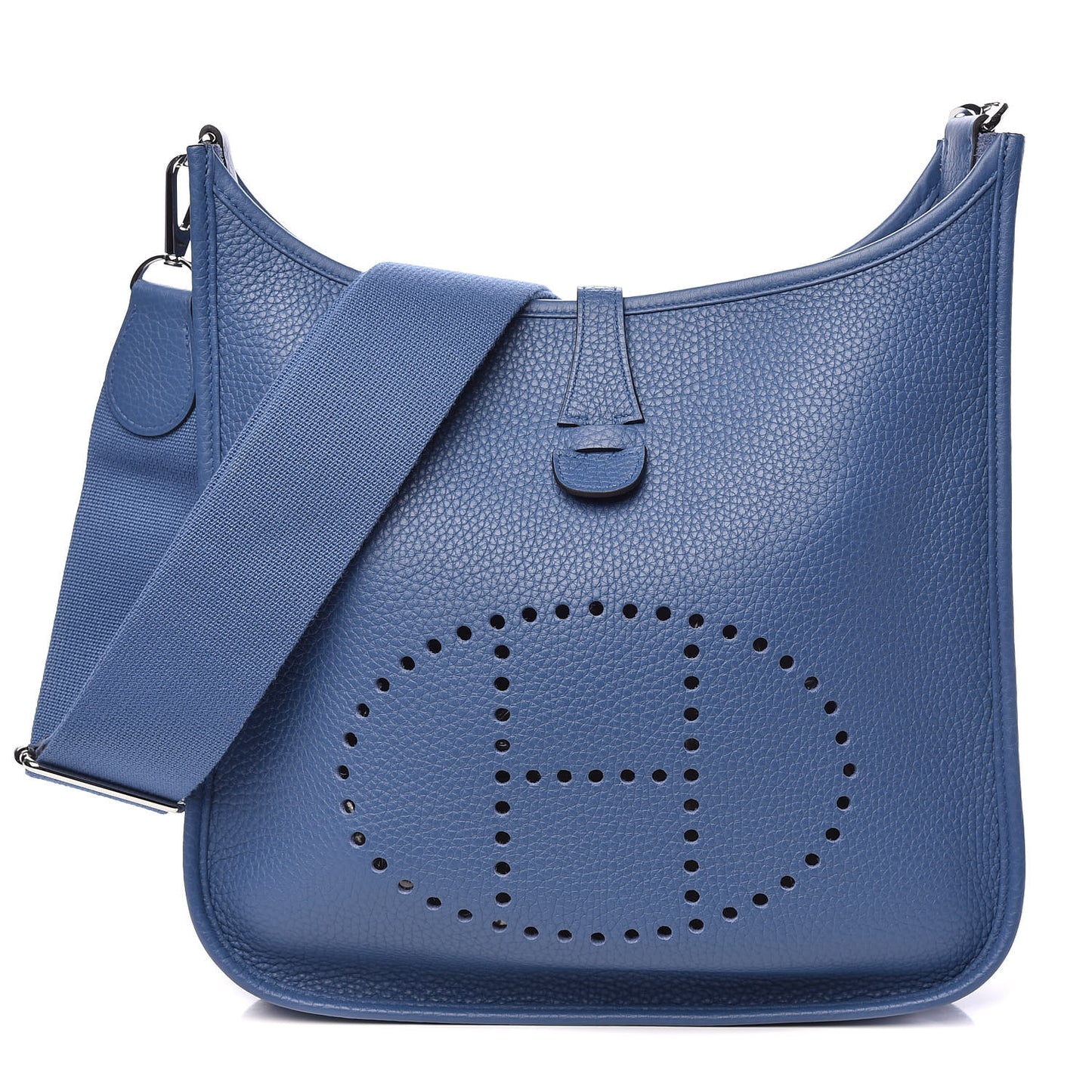 Taurillon Clemence Evelyne III PM Bleu Agate