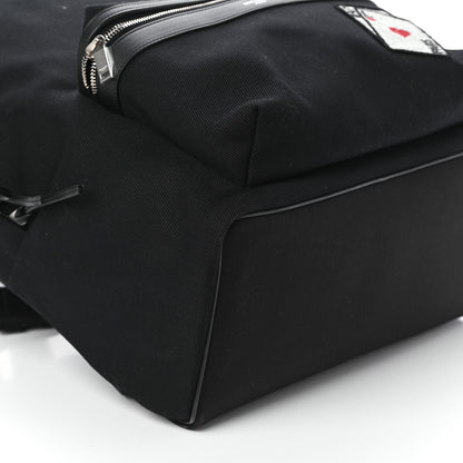 Saint Laurent Canvas SL Playing Cards City Backpack Black 8 of 9