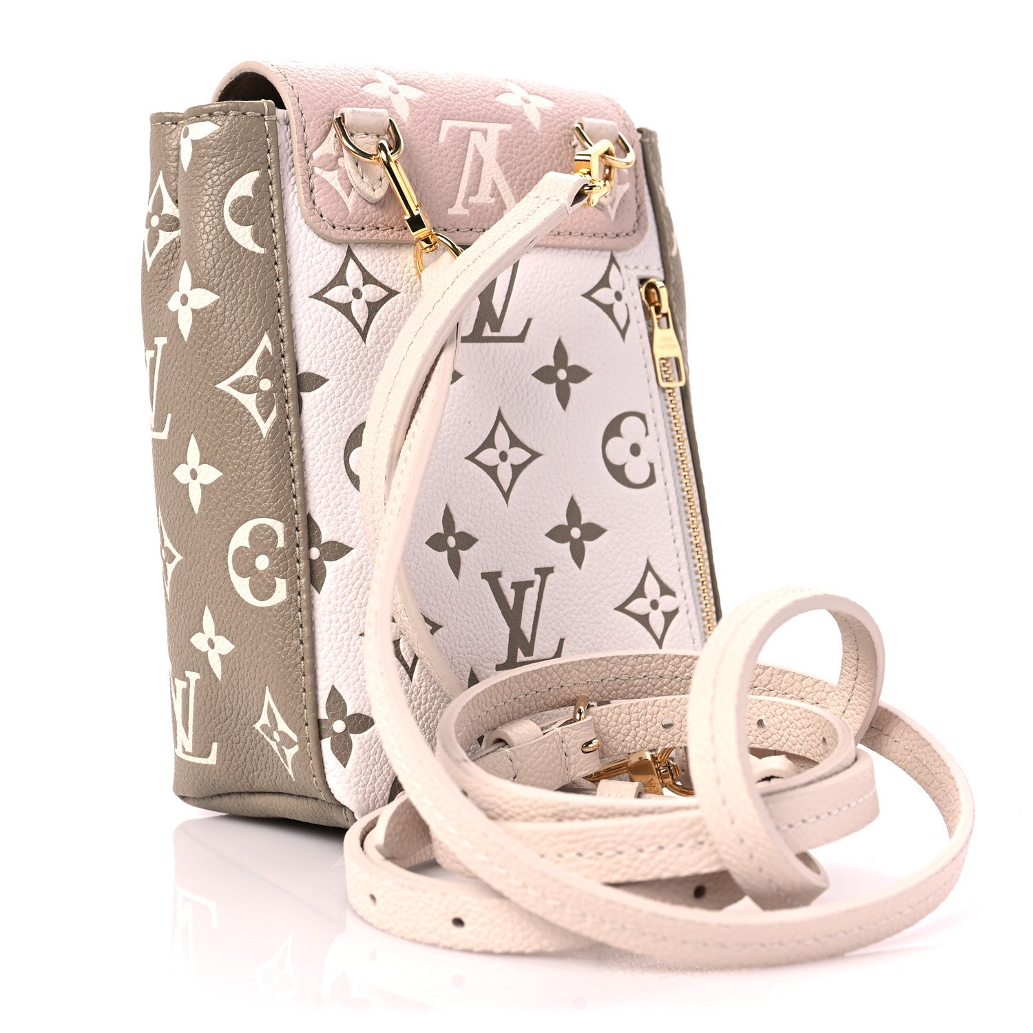 Louis Vuitton Empreinte Monogram Spring In The City Tiny Backpack Kaki Beige Cream 3 of 8