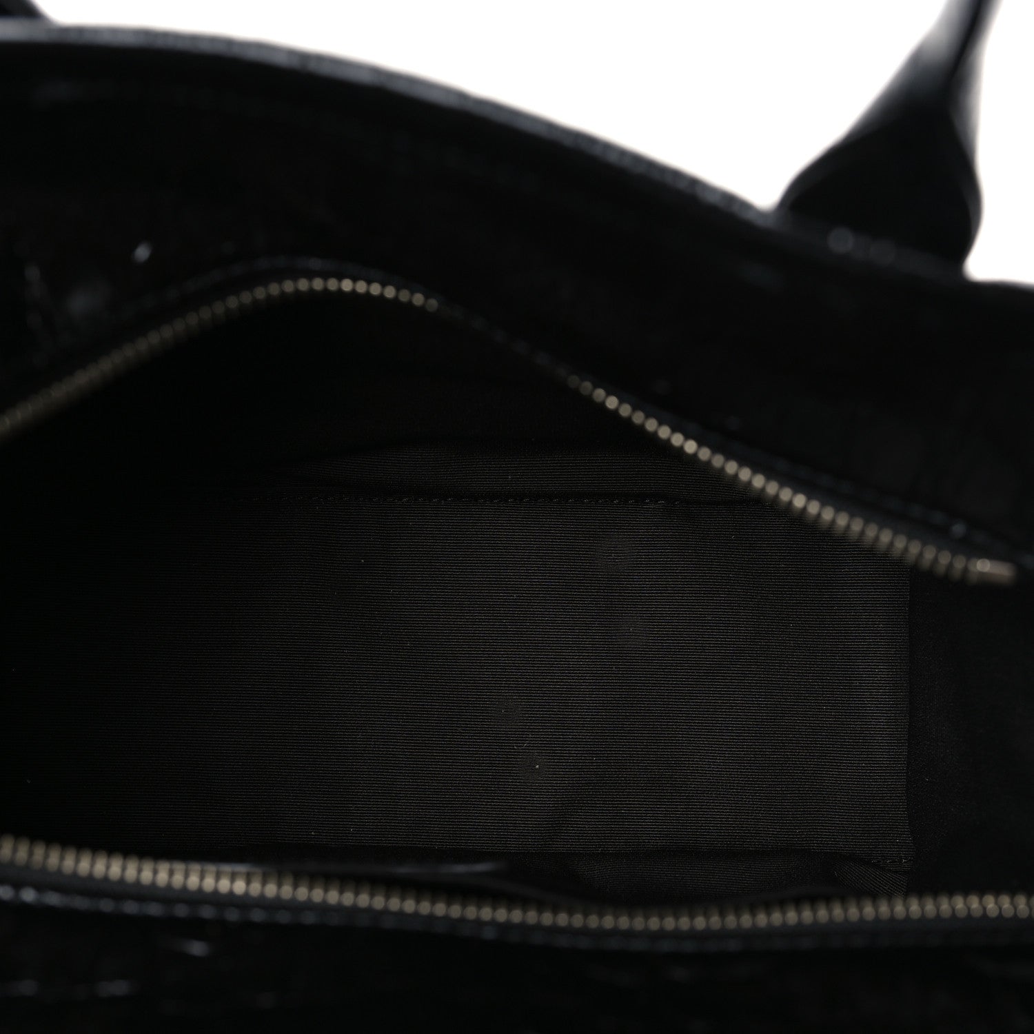 Marc Jacobs Croc Embossed Small The Tote Bag Black 5 of 9