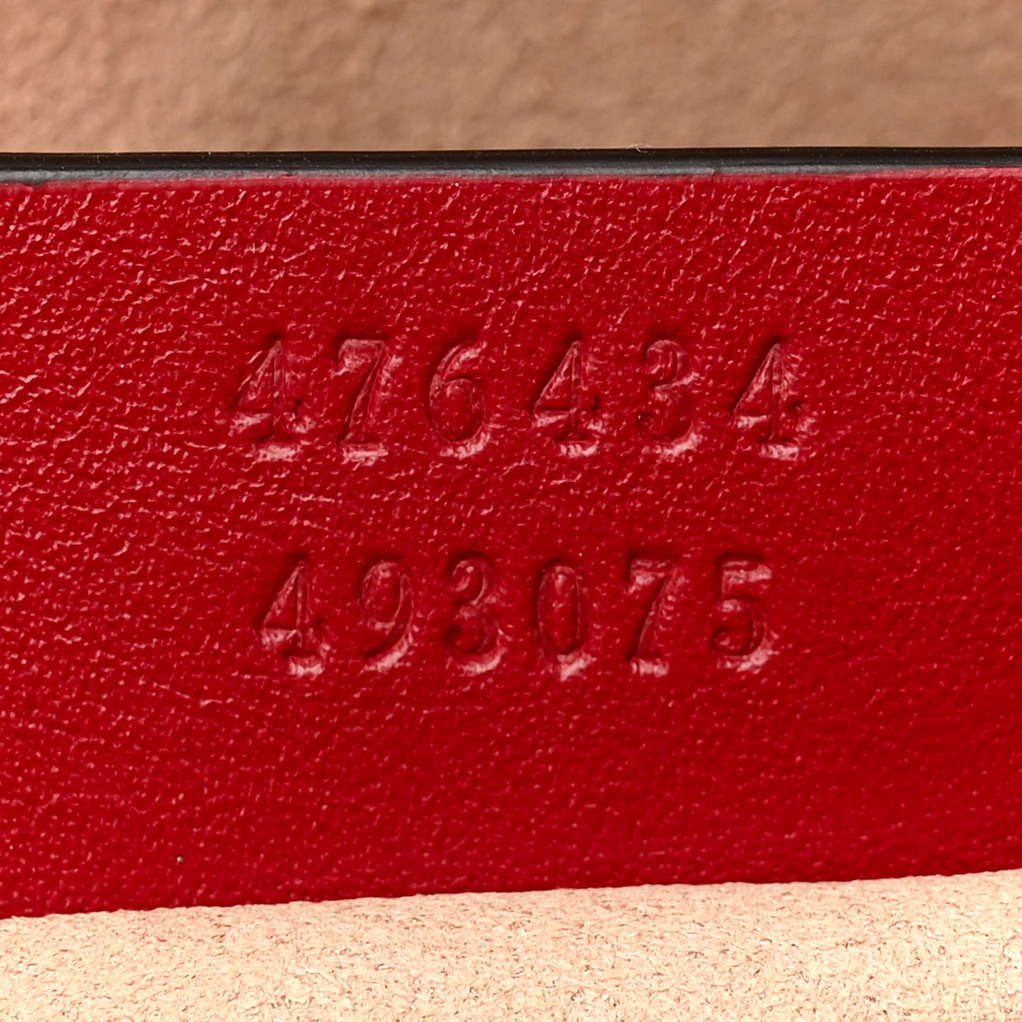 Calfskin Matelasse GG Marmont Belt Bag 95 38 Hibiscus Red