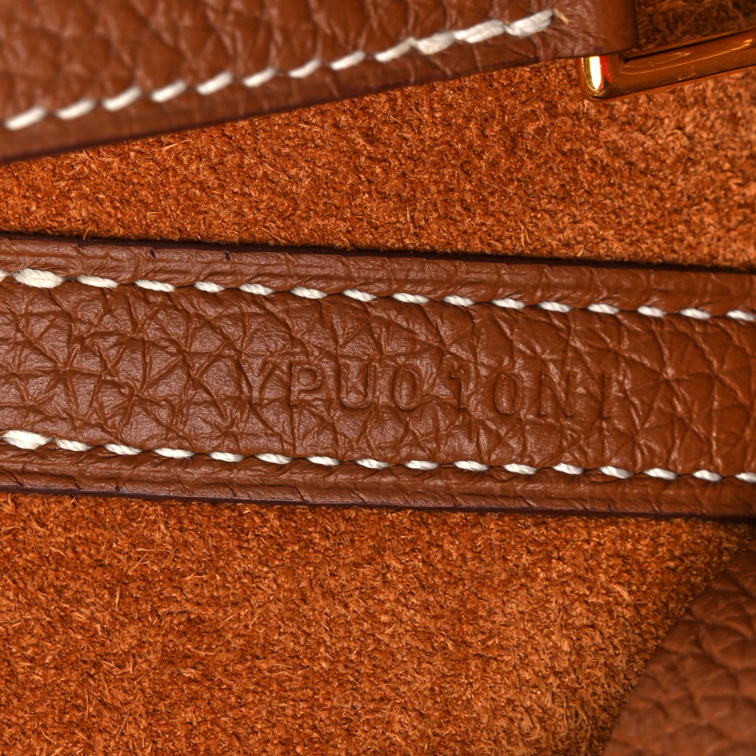 Hermes Taurillon Clemence Picotin Lock 22 MM Gold 7 of 11