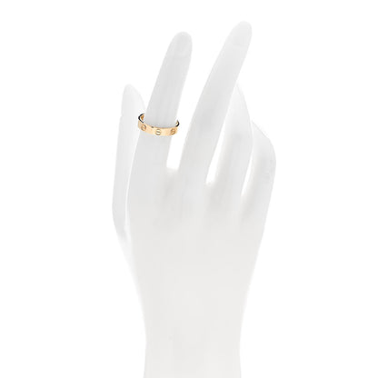 Cartier 18K Yellow Gold 3.5mm LOVE Wedding Band Ring 52 6 2 of 4