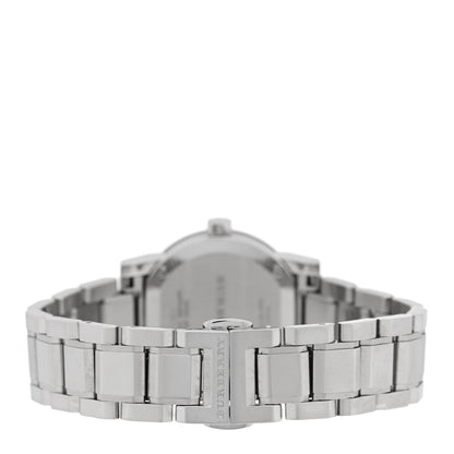 Burberry Stainless Steel Diamond 27mm Heritage Quartz Watch BU9213 3 of 5
